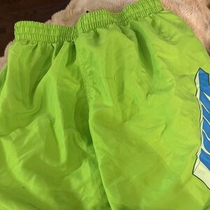 Nike Kids Bright Lime Swim Trunks